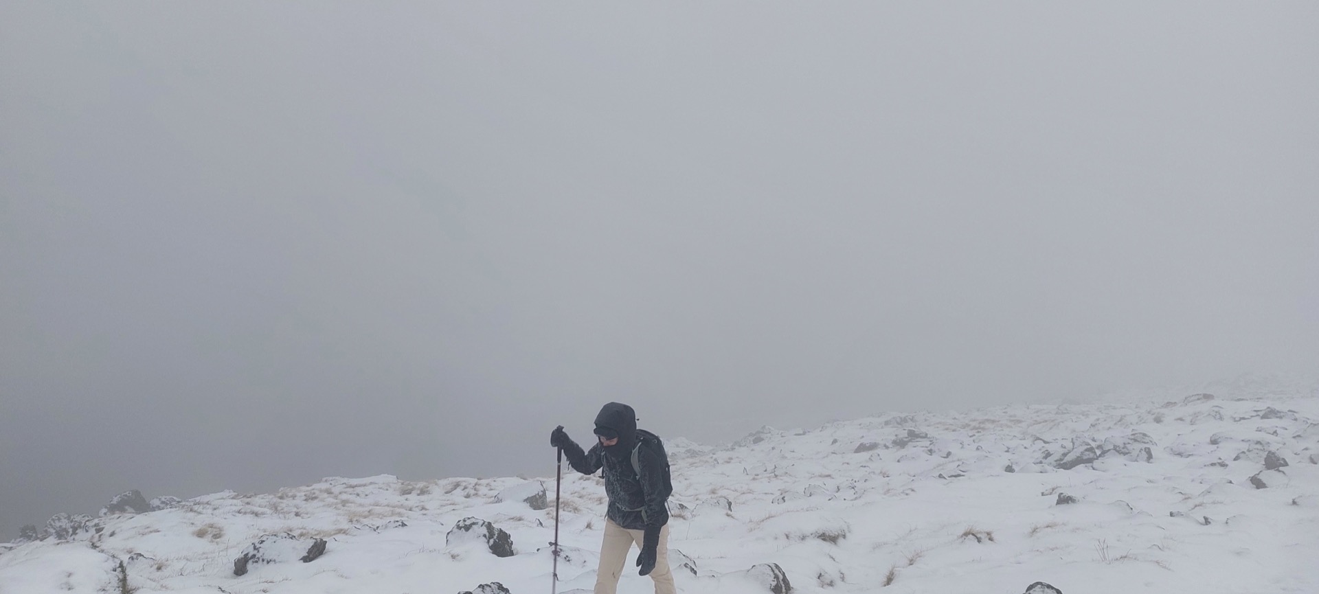 Snowy conditions