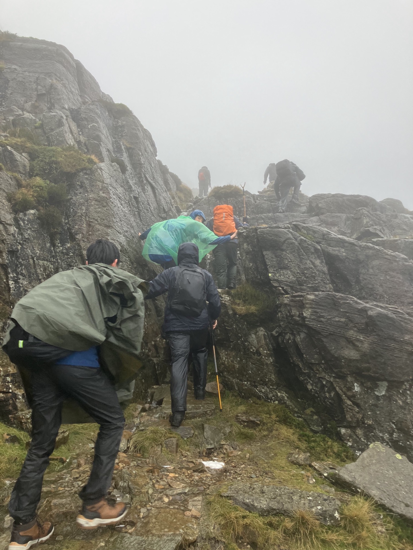 Scrambles up the Pike of Blisco